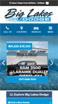 Mobile Screenshot of biglakesdodge.ca